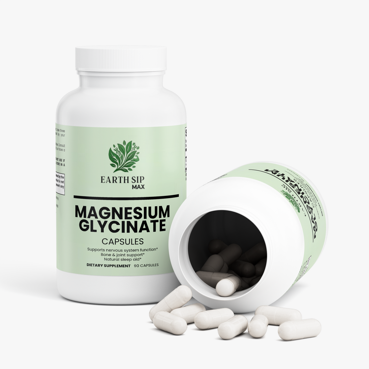 Magnesium Glycinate for Sleep, Stress & Muscle Relaxation  High Absorption, Gentle Formula